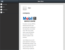 Tablet Screenshot of gem-tech.co.uk